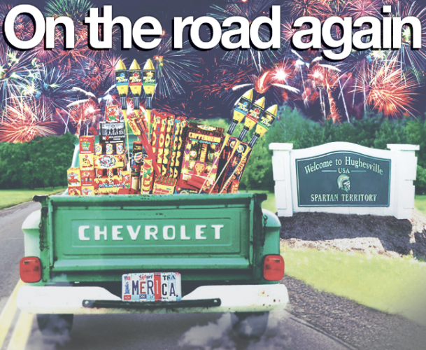 Fireworks show moves to fairgrounds